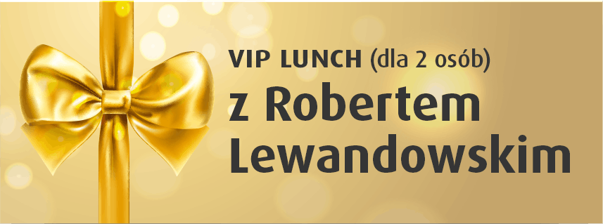 VIP LUNCH z Robertem Lewandowskim