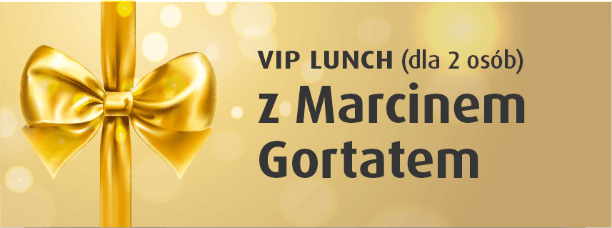 VIP LUNCH z Marcinem Gortatem